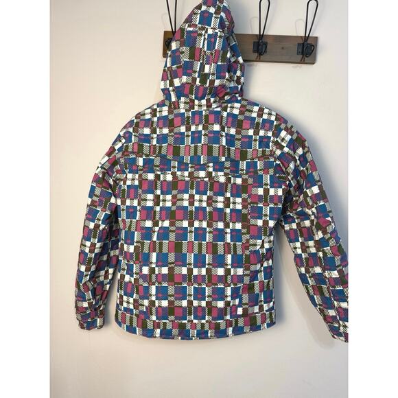 Columbia Youth 14/16 Insulated Winter Jacket Plaid Ski Snow Coat - Picture 6 of 6